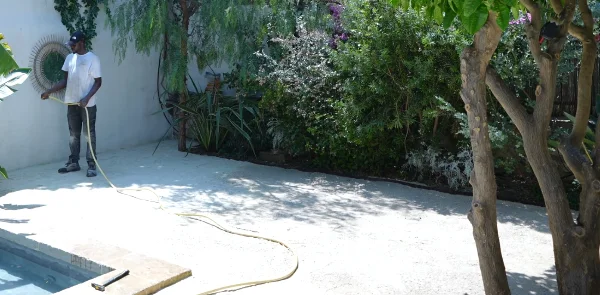 Sable siliceux utilisation Sablage gazon synthétique et jardinage