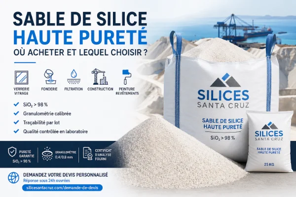 où trouver du sable de silice