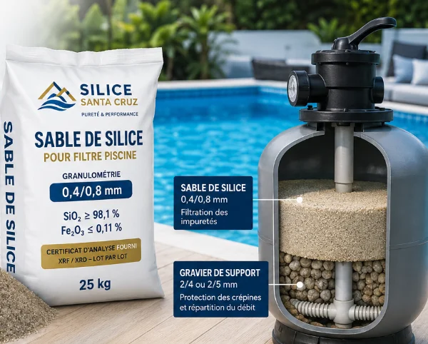 Sable de silice pour filtre piscine le guide complet pour bien choisir